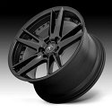 Asanti Black Label ABL33 Reign Satin Black Custom Wheels 3